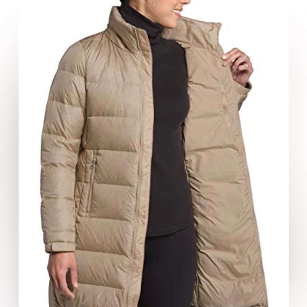 🔴SOLD The North Face Metropolis III Parka Long Down Jacket, Sz M - Picture 11 of 16